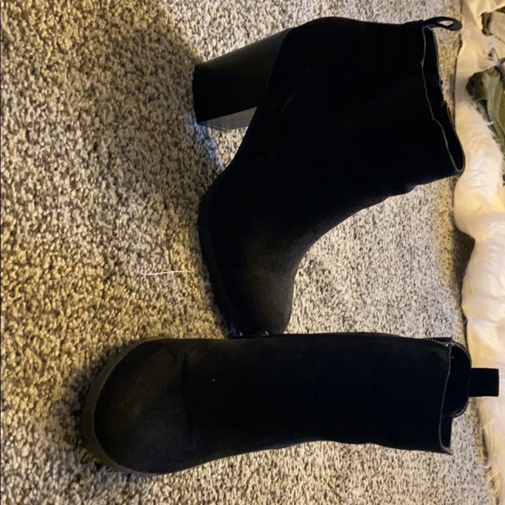 Black booties